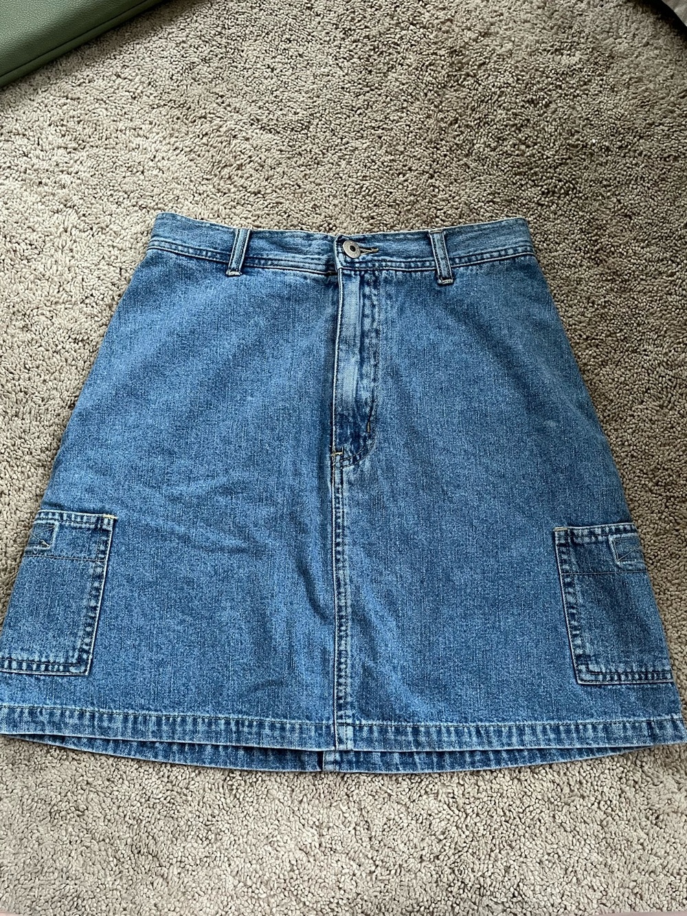 Vintage Xhilaration Juniors Denim Jean Skirt